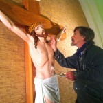 Restoration – Crucifixion – St. Hyacinthe church, La Salle, Manitoba