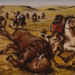 Métis à la chasse au bison – Metis bison hunt